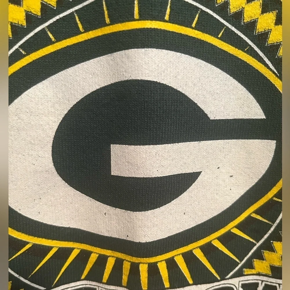 Vintage 90s Green Bay Packers Super Bowl XXXI Champions Sweatshirt XL NFL EUC!